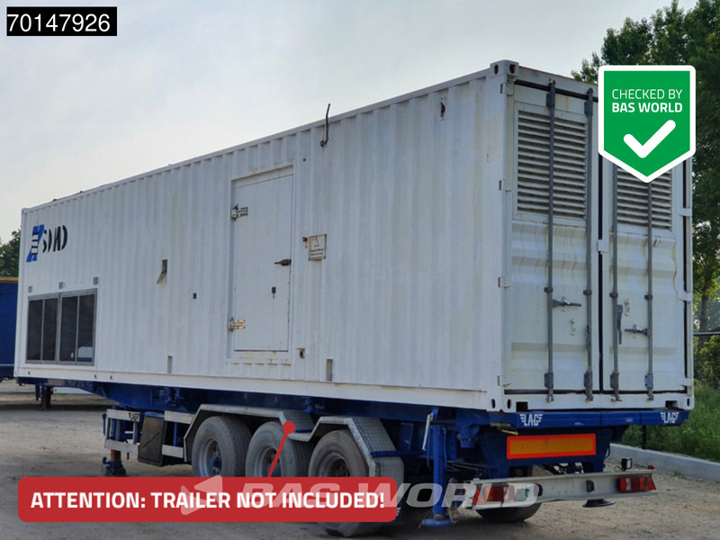 SDMO 51.2L70-4P 2600 KVA - ENGINE NEEDS REPAIR - Βιομηχανική γεννήτρια: φωτογραφία 1 SDMO 51.2L70-4P 2600 KVA - ENGINE NEEDS REPAIR - Βιομηχανική γεννήτρια: φωτογραφία 1