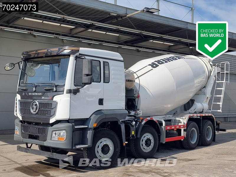 SHACMAN M3000 S 8X4 8m3 Liebherr mixer Manual Big-Axle Steelsuspension - Μπετονιέρα φορτηγό: φωτογραφία 1 SHACMAN M3000 S 8X4 8m3 Liebherr mixer Manual Big-Axle Steelsuspension - Μπετονιέρα φορτηγό: φωτογραφία 1