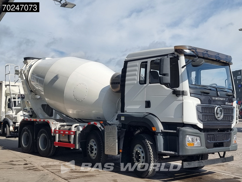 SHACMAN M3000 S 8X4 8m3 Liebherr mixer Manual Big-Axle Steelsuspension - Μπετονιέρα φορτηγό: φωτογραφία 3 SHACMAN M3000 S 8X4 8m3 Liebherr mixer Manual Big-Axle Steelsuspension - Μπετονιέρα φορτηγό: φωτογραφία 3