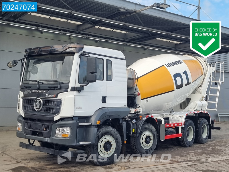SHACMAN M3000 S 8X4 NEW! 8m3 Liebherr Mixer Big-Axle Steelsuspension - Μπετονιέρα φορτηγό: φωτογραφία 1 SHACMAN M3000 S 8X4 NEW! 8m3 Liebherr Mixer Big-Axle Steelsuspension - Μπετονιέρα φορτηγό: φωτογραφία 1