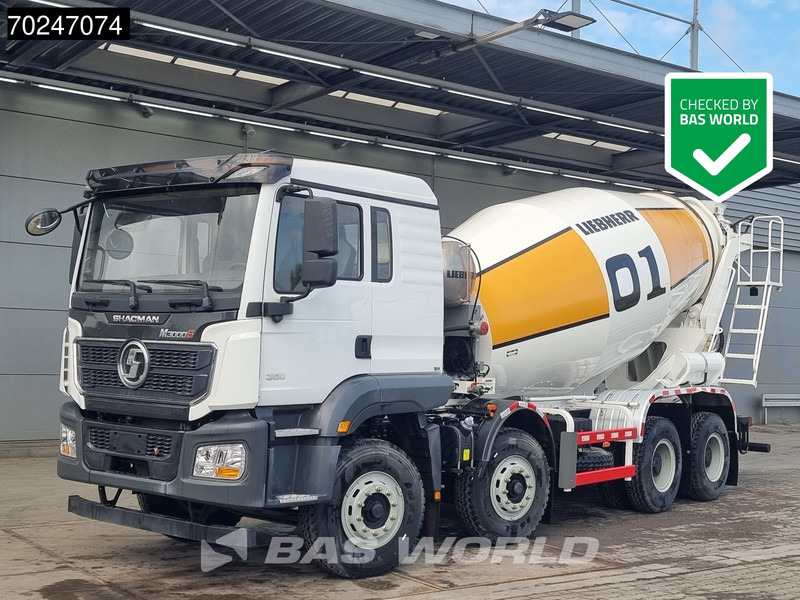 SHACMAN M3000 S 8X4 NEW! 8m3 Liebherr Mixer Big-Axle Steelsuspension - Μπετονιέρα φορτηγό: φωτογραφία 1 SHACMAN M3000 S 8X4 NEW! 8m3 Liebherr Mixer Big-Axle Steelsuspension - Μπετονιέρα φορτηγό: φωτογραφία 1
