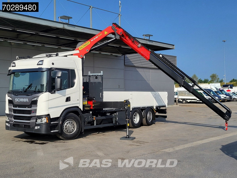 Scania G410 6X2 New! Palfinger PK24.001 SLD 5 Crane Kran Retarder Lift+Steering Axle LED ACC - Φορτηγό με ανοιχτή καρότσα, Φορτηγό με γερανό: φωτογραφία 3 Scania G410 6X2 New! Palfinger PK24.001 SLD 5 Crane Kran Retarder Lift+Steering Axle LED ACC - Φορτηγό με ανοιχτή καρότσα, Φορτηγό με γερανό: φωτογραφία 3