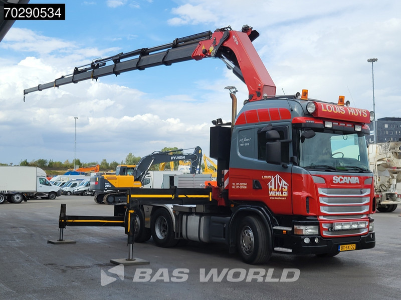 Scania G440 6X2 NL Crane Truck HMF 6020 K8 Kran Winch Retarder Lift-Steering Axle - Τράκτορας: φωτογραφία 3 Scania G440 6X2 NL Crane Truck HMF 6020 K8 Kran Winch Retarder Lift-Steering Axle - Τράκτορας: φωτογραφία 3