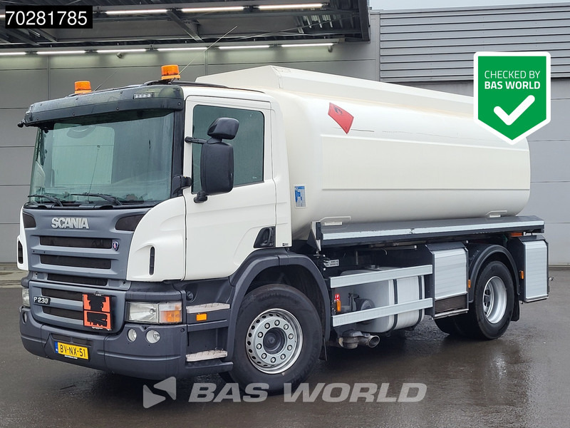 Scania P230 4X2 NL-Truck 3 compartments 16.300 Ltr ADR 3-Pedals Euro 5 - Φορτηγό βυτιοφόρο: φωτογραφία 1 Scania P230 4X2 NL-Truck 3 compartments 16.300 Ltr ADR 3-Pedals Euro 5 - Φορτηγό βυτιοφόρο: φωτογραφία 1