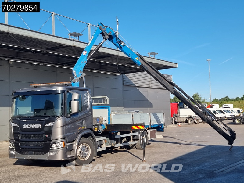 Scania P280 4X2 HMF 1420K-RC Kran Crane Automatic Euro 6 - Φορτηγό με ανοιχτή καρότσα, Φορτηγό με γερανό: φωτογραφία 5 Scania P280 4X2 HMF 1420K-RC Kran Crane Automatic Euro 6 - Φορτηγό με ανοιχτή καρότσα, Φορτηγό με γερανό: φωτογραφία 5
