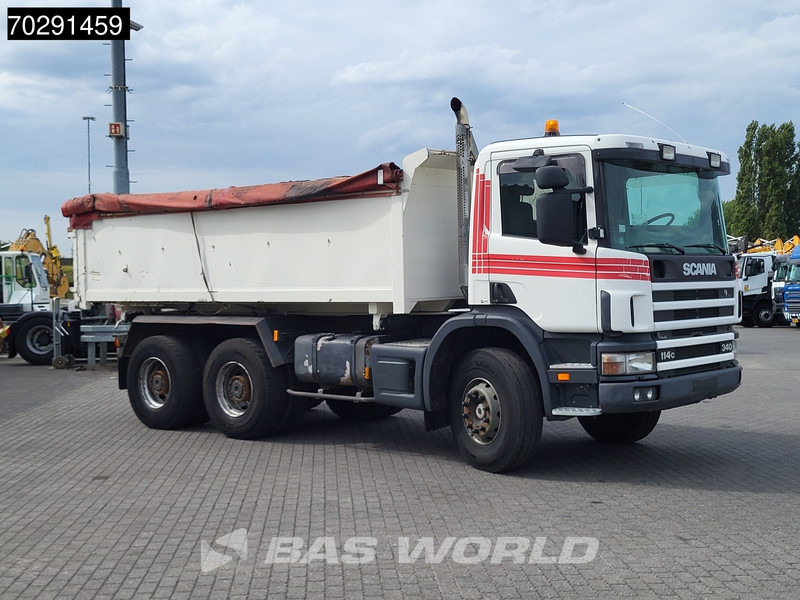 Φορτηγό ανατρεπόμενο Scania P340 6X4 2 side11m3 Bennes Tipper Big-Axle Steelsuspension Manual Euro 3: φωτογραφία 10