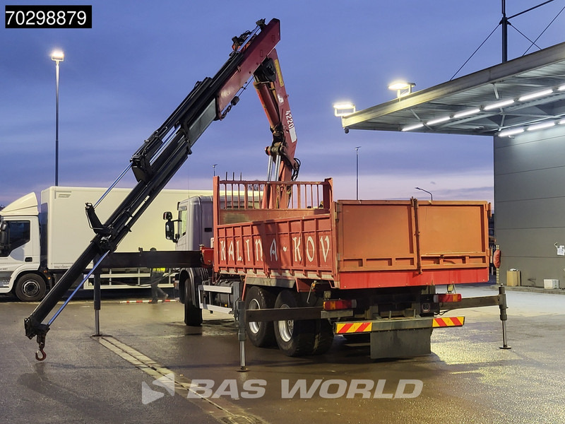 Scania P340 6X4 HMF 4220 K6 Crane Winch Tipper Full Steel Manual Gearbox - Φορτηγό ανατρεπόμενο, Φορτηγό με γερανό: φωτογραφία 5 Scania P340 6X4 HMF 4220 K6 Crane Winch Tipper Full Steel Manual Gearbox - Φορτηγό ανατρεπόμενο, Φορτηγό με γερανό: φωτογραφία 5