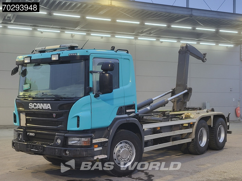 Scania P360 6X4 VDL 20t Hooklift Steelsuspension Big-Axle Euro 5 - Φορτηγό φόρτωσης γάντζου: φωτογραφία 3 Scania P360 6X4 VDL 20t Hooklift Steelsuspension Big-Axle Euro 5 - Φορτηγό φόρτωσης γάντζου: φωτογραφία 3