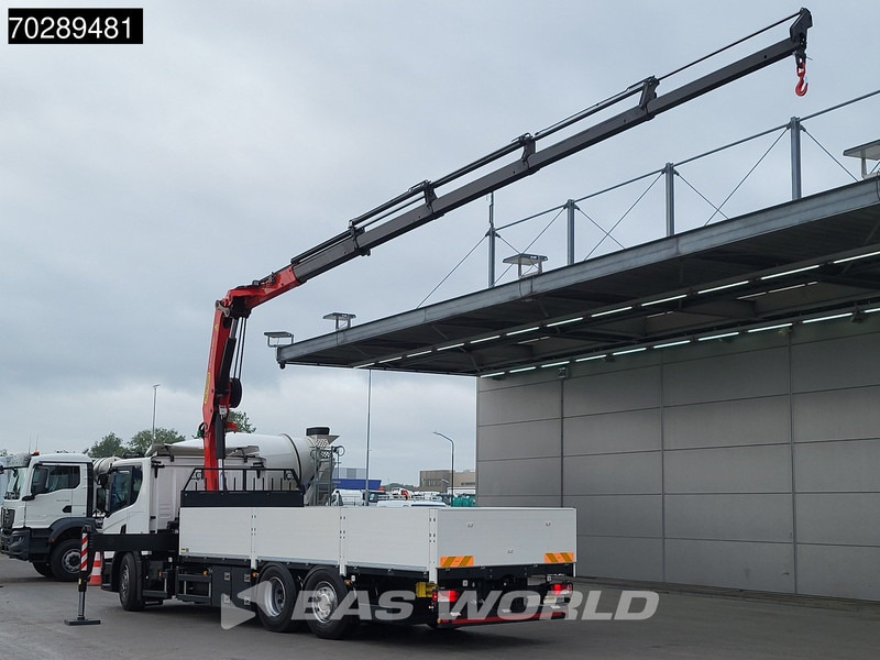 Scania P410 6X2 NEW! Palfinger PK24-001 SLD 5 Kran Crane Retarder Lift+steering axle - Φορτηγό με ανοιχτή καρότσα, Φορτηγό με γερανό: φωτογραφία 2 Scania P410 6X2 NEW! Palfinger PK24-001 SLD 5 Kran Crane Retarder Lift+steering axle - Φορτηγό με ανοιχτή καρότσα, Φορτηγό με γερανό: φωτογραφία 2