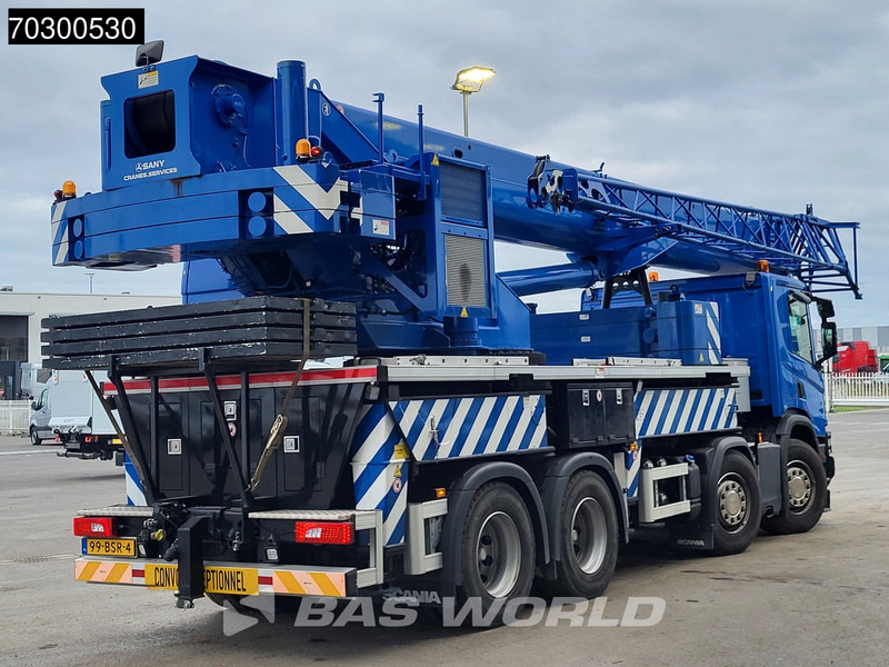 Scania P450 P 8X4 Palfinger/SANY SPC500E Telescopic Crane Retarder Navi Automatic Euro 6 - Φορτηγό με ανοιχτή καρότσα, Φορτηγό με γερανό: φωτογραφία 5 Scania P450 P 8X4 Palfinger/SANY SPC500E Telescopic Crane Retarder Navi Automatic Euro 6 - Φορτηγό με ανοιχτή καρότσα, Φορτηγό με γερανό: φωτογραφία 5
