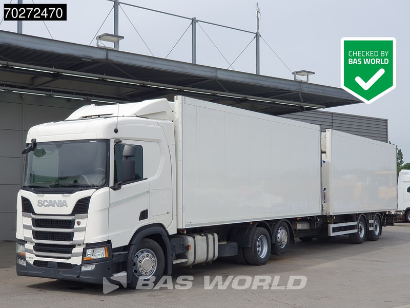 Scania R410 6X2 Carrier Supra 1250 Multi temp Retarder Ladebordwand Liftachse Euro 6 - Φορτηγό ψυγείο: φωτογραφία 1 Scania R410 6X2 Carrier Supra 1250 Multi temp Retarder Ladebordwand Liftachse Euro 6 - Φορτηγό ψυγείο: φωτογραφία 1