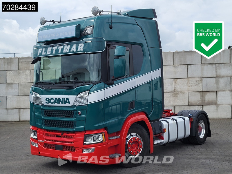 Scania R450 R 4X2 Retarder Standklima Alcoa's Navi ACC LED - Τράκτορας: φωτογραφία 1 Scania R450 R 4X2 Retarder Standklima Alcoa's Navi ACC LED - Τράκτορας: φωτογραφία 1