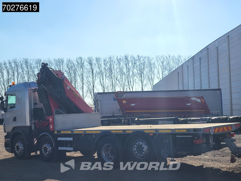 Scania R480 8X2 FASSI F660AXP.25 Manual Retarder Lift+Lenkachse Euro 5 - Φορτηγό με ανοιχτή καρότσα, Φορτηγό με γερανό: φωτογραφία 2 Scania R480 8X2 FASSI F660AXP.25 Manual Retarder Lift+Lenkachse Euro 5 - Φορτηγό με ανοιχτή καρότσα, Φορτηγό με γερανό: φωτογραφία 2