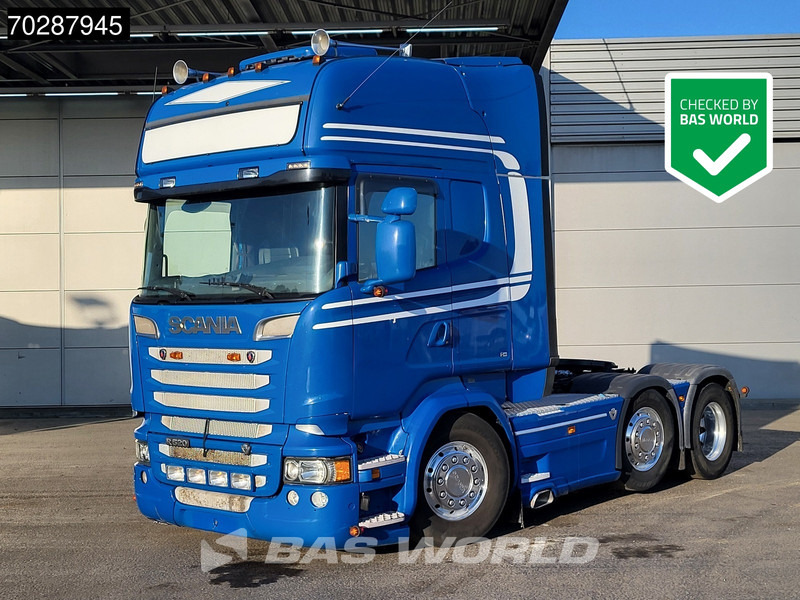 Scania R520 6X2 Full-Air Lift+Lenkachse Hydrauliek Standklima Navi Euro 6 - Τράκτορας: φωτογραφία 1 Scania R520 6X2 Full-Air Lift+Lenkachse Hydrauliek Standklima Navi Euro 6 - Τράκτορας: φωτογραφία 1