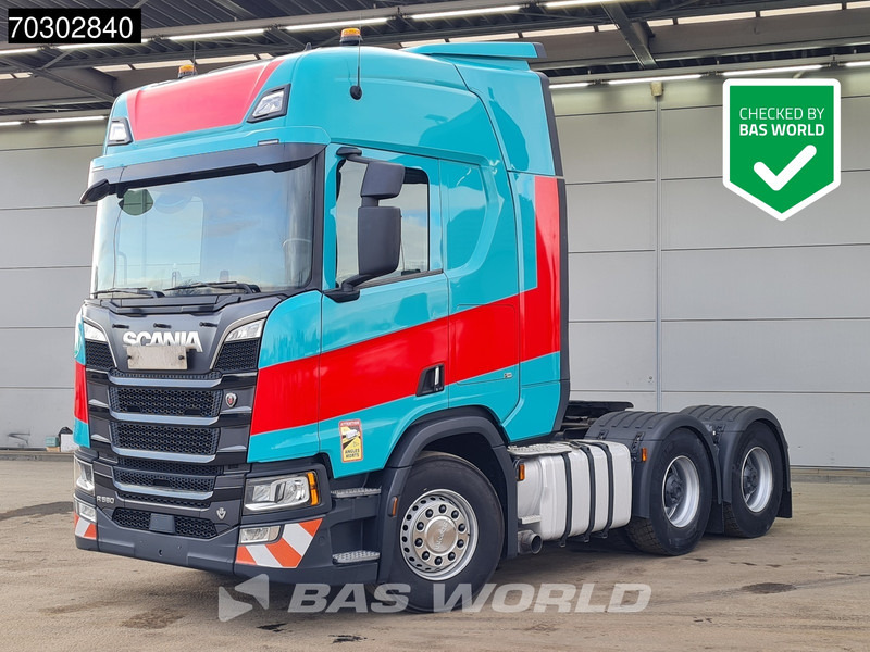 Scania R580 R 6X4 120T! 3-Pedals Retarder Big-Axle Leder Standklima - Τράκτορας: φωτογραφία 1 Scania R580 R 6X4 120T! 3-Pedals Retarder Big-Axle Leder Standklima - Τράκτορας: φωτογραφία 1