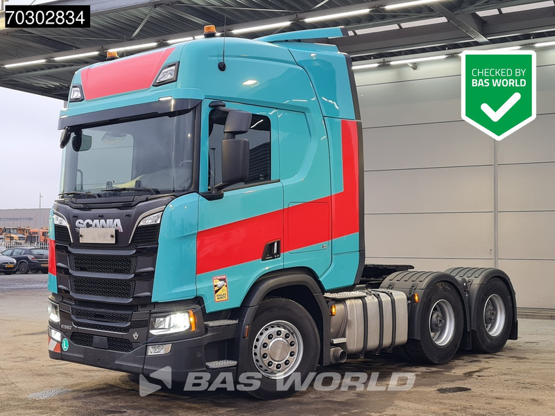Scania R580 R 6X4 120T! 3-Pedals Retarder Big-Axle Leder Standklima - Τράκτορας: φωτογραφία 1 Scania R580 R 6X4 120T! 3-Pedals Retarder Big-Axle Leder Standklima - Τράκτορας: φωτογραφία 1
