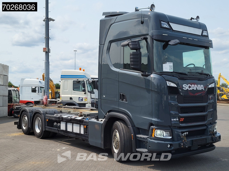 Scania S540 6X2 Retarder Euro 6 ACC Navi ADR Euro 6 - Φορτηγό μεταφοράς εμπορευματοκιβωτίων/ Κινητό αμάξωμα: φωτογραφία 3 Scania S540 6X2 Retarder Euro 6 ACC Navi ADR Euro 6 - Φορτηγό μεταφοράς εμπορευματοκιβωτίων/ Κινητό αμάξωμα: φωτογραφία 3