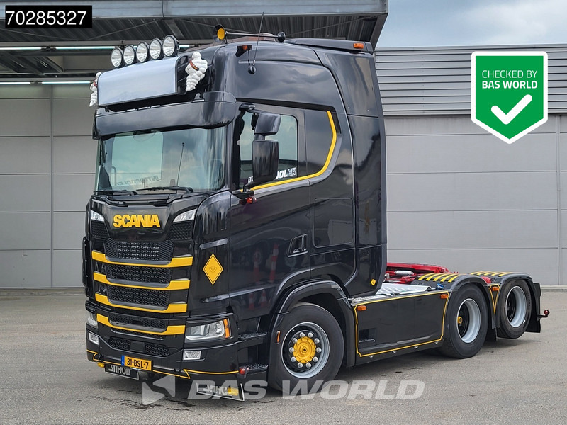 Scania S580 6X2 NL-Truck Retarder Full-Air Hydraulik Standklima ACC Navi LED - Τράκτορας: φωτογραφία 1 Scania S580 6X2 NL-Truck Retarder Full-Air Hydraulik Standklima ACC Navi LED - Τράκτορας: φωτογραφία 1
