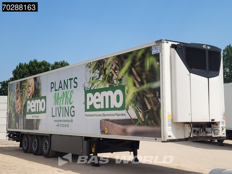 Επικαθήμενο ψυγείο Schmitz Cargobull Carrier 3 axles Doppelverdampfer Tailgate Palettenkasten Blumenbreit LBW: φωτογραφία 7
