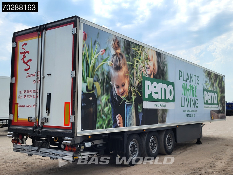 Επικαθήμενο ψυγείο Schmitz Cargobull Carrier 3 axles Doppelverdampfer Tailgate Palettenkasten Blumenbreit LBW: φωτογραφία 11