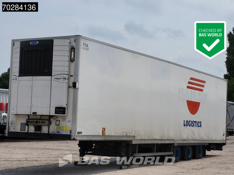 Talson F1227 3 axles NL-Trailer Mega Aircargo Rollenbett Luftfracht Liftachse Blumenbreit - Επικαθήμενο ψυγείο: φωτογραφία 1 Talson F1227 3 axles NL-Trailer Mega Aircargo Rollenbett Luftfracht Liftachse Blumenbreit - Επικαθήμενο ψυγείο: φωτογραφία 1