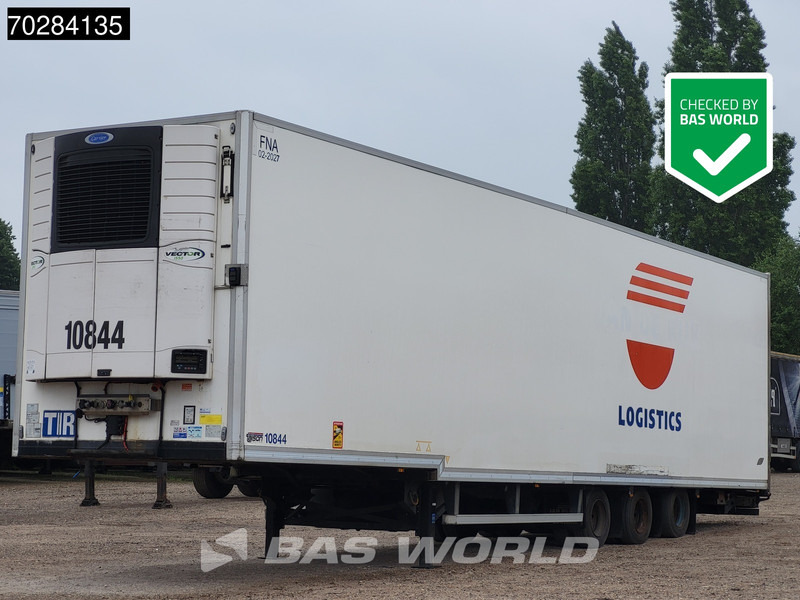 Talson F1227 3 axles NL-Trailer Mega Aircargo Rollenbett Luftfracht Liftachse Blumenbreit - Επικαθήμενο ψυγείο: φωτογραφία 1 Talson F1227 3 axles NL-Trailer Mega Aircargo Rollenbett Luftfracht Liftachse Blumenbreit - Επικαθήμενο ψυγείο: φωτογραφία 1