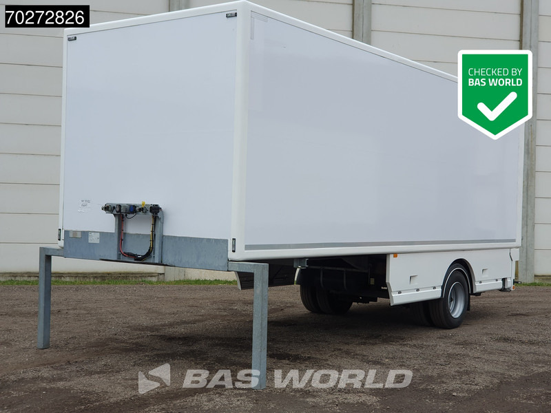 Trias 711-250 1 Axle TÜV 07/25 City Trailer 25Tons + 2.5T Tailgate + Isoliert - Επικαθήμενο κόφα: φωτογραφία 1 Trias 711-250 1 Axle TÜV 07/25 City Trailer 25Tons + 2.5T Tailgate + Isoliert - Επικαθήμενο κόφα: φωτογραφία 1