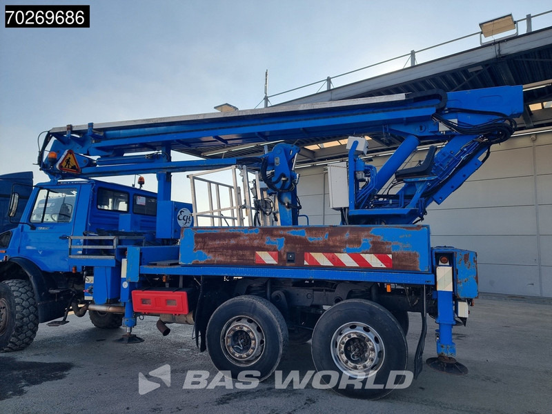 Unimog U2450L 6X6 Unimog Engin EGI TP 226 hubarbeitsbühne Manual Euro 2 - Φορτηγό με γερανό: φωτογραφία 3 Unimog U2450L 6X6 Unimog Engin EGI TP 226 hubarbeitsbühne Manual Euro 2 - Φορτηγό με γερανό: φωτογραφία 3