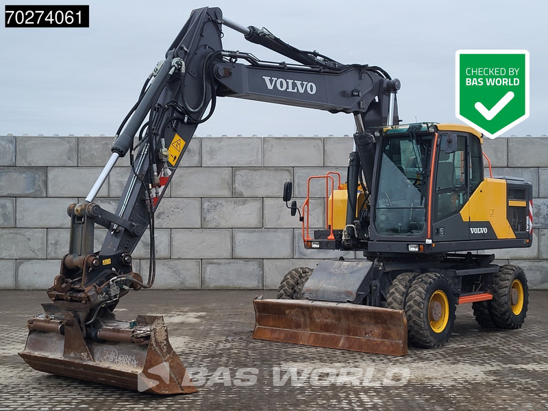 Τροχοφόρος εκσκαφέας Volvo EW180 E GERMAN MACHINE: φωτογραφία 1