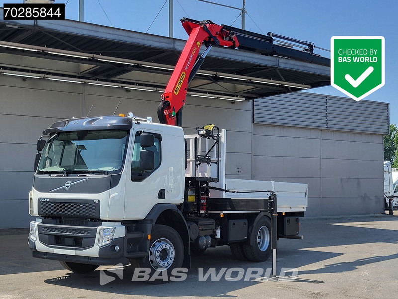 Volvo FE 320 4X2 NEW! Palfinger PK14.501K SLD5 Remote Crane Kran Euro 6 - Φορτηγό με ανοιχτή καρότσα, Φορτηγό με γερανό: φωτογραφία 1 Volvo FE 320 4X2 NEW! Palfinger PK14.501K SLD5 Remote Crane Kran Euro 6 - Φορτηγό με ανοιχτή καρότσα, Φορτηγό με γερανό: φωτογραφία 1