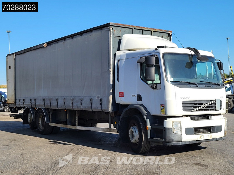 Volvo FE 320 FL 6X2 Lift axle Ladebordwand Manual Euro 4 - Φορτηγό μουσαμάς: φωτογραφία 3 Volvo FE 320 FL 6X2 Lift axle Ladebordwand Manual Euro 4 - Φορτηγό μουσαμάς: φωτογραφία 3