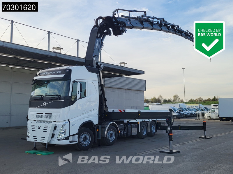 Volvo FH 460 8X2 UNUSED EFFER 1000 9S + 6S Crane + Fly-Jib Lift+Lenkachse VEB+ Euro 6 - Φορτηγό με ανοιχτή καρότσα, Φορτηγό με γερανό: φωτογραφία 1 Volvo FH 460 8X2 UNUSED EFFER 1000 9S + 6S Crane + Fly-Jib Lift+Lenkachse VEB+ Euro 6 - Φορτηγό με ανοιχτή καρότσα, Φορτηγό με γερανό: φωτογραφία 1