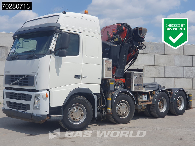 Τράκτορας Volvo FH 460 FH 8X4 Manual Fassi F900A XP.27 Crane+Winch Big-Axle Lenkachse Kran Euro 3: φωτογραφία 8