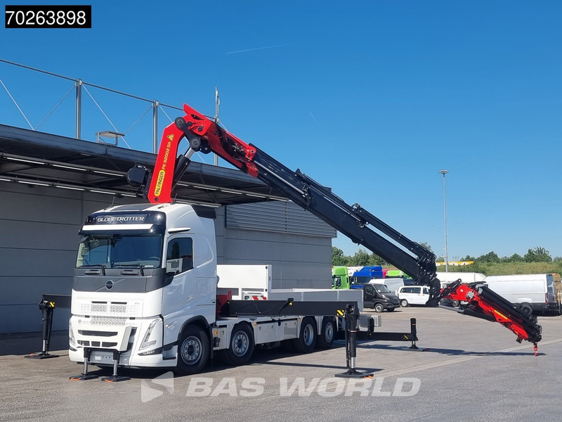 Volvo FH 500 8X2 Palfinger PK92002 SH JIB Kran Lift-Lenkachse Navi Euro 6 - Φορτηγό με ανοιχτή καρότσα, Φορτηγό με γερανό: φωτογραφία 5 Volvo FH 500 8X2 Palfinger PK92002 SH JIB Kran Lift-Lenkachse Navi Euro 6 - Φορτηγό με ανοιχτή καρότσα, Φορτηγό με γερανό: φωτογραφία 5