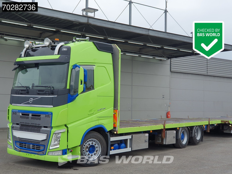 Volvo FH 540 FH 6X2 BigAxle Liftachse VEB+ Xenon Euro 6 - Φορτηγό με ανοιχτή καρότσα: φωτογραφία 1 Volvo FH 540 FH 6X2 BigAxle Liftachse VEB+ Xenon Euro 6 - Φορτηγό με ανοιχτή καρότσα: φωτογραφία 1