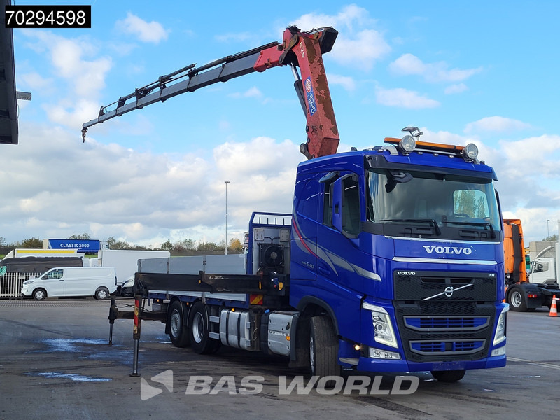 Volvo FH 540 FH 6X2 HMF 3220-K7 Crane Kran Lift-Axle Big-Axle Xenon Automatic Euro 6 - Φορτηγό με ανοιχτή καρότσα, Φορτηγό με γερανό: φωτογραφία 3 Volvo FH 540 FH 6X2 HMF 3220-K7 Crane Kran Lift-Axle Big-Axle Xenon Automatic Euro 6 - Φορτηγό με ανοιχτή καρότσα, Φορτηγό με γερανό: φωτογραφία 3