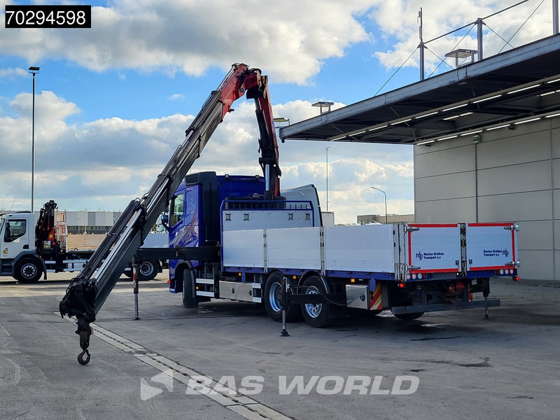Volvo FH 540 FH 6X2 HMF 3220-K7 Crane Kran Lift-Axle Big-Axle Xenon Automatic Euro 6 - Φορτηγό με ανοιχτή καρότσα, Φορτηγό με γερανό: φωτογραφία 5 Volvo FH 540 FH 6X2 HMF 3220-K7 Crane Kran Lift-Axle Big-Axle Xenon Automatic Euro 6 - Φορτηγό με ανοιχτή καρότσα, Φορτηγό με γερανό: φωτογραφία 5