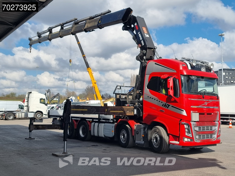 Volvo FH16 650 8X4 Hiab X-HIPRO 1058EP-6 Kran Crane ADR Lift+Lenkachse Euro 6 - Φορτηγό με ανοιχτή καρότσα, Φορτηγό με γερανό: φωτογραφία 2 Volvo FH16 650 8X4 Hiab X-HIPRO 1058EP-6 Kran Crane ADR Lift+Lenkachse Euro 6 - Φορτηγό με ανοιχτή καρότσα, Φορτηγό με γερανό: φωτογραφία 2