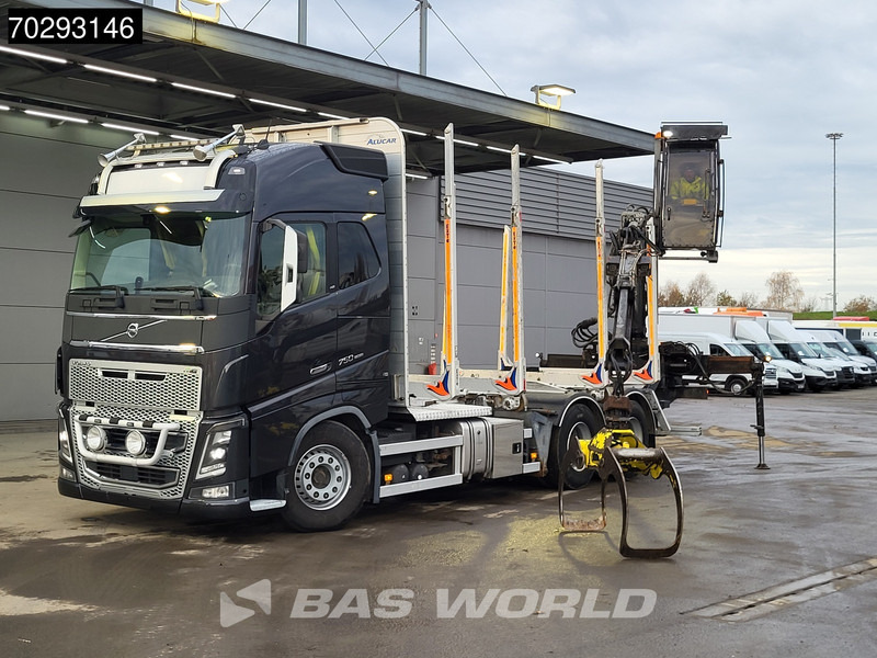 Volvo FH16 750 FH16 6X4 HIAB LOGLIFT F108S 83 Wood crane Retarder VEB+ Big-Axle Euro 6 - Φορτηγό ξυλείας, Φορτηγό με γερανό: φωτογραφία 5 Volvo FH16 750 FH16 6X4 HIAB LOGLIFT F108S 83 Wood crane Retarder VEB+ Big-Axle Euro 6 - Φορτηγό ξυλείας, Φορτηγό με γερανό: φωτογραφία 5