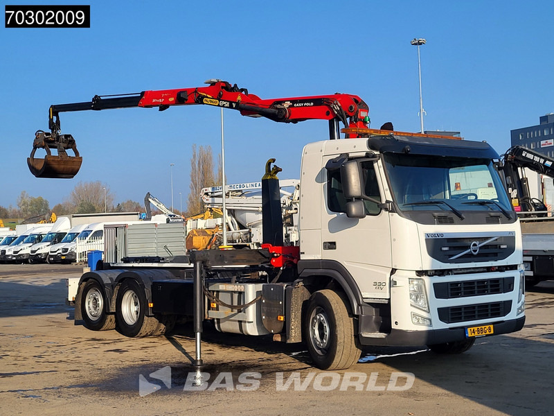 Volvo FM 330 FM 6X2 Palfinger Epsilon Z-Crane VDL Hook Lift+Steering Axle - Φορτηγό φόρτωσης γάντζου, Φορτηγό με γερανό: φωτογραφία 3 Volvo FM 330 FM 6X2 Palfinger Epsilon Z-Crane VDL Hook Lift+Steering Axle - Φορτηγό φόρτωσης γάντζου, Φορτηγό με γερανό: φωτογραφία 3