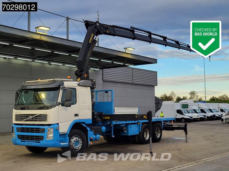Volvo FM 360 FM 6X2 Palfinger PK29002 Kran crane Manual Sleepercab Airco Euro 4 - Φορτηγό με ανοιχτή καρότσα, Φορτηγό με γερανό: φωτογραφία 1 Volvo FM 360 FM 6X2 Palfinger PK29002 Kran crane Manual Sleepercab Airco Euro 4 - Φορτηγό με ανοιχτή καρότσα, Φορτηγό με γερανό: φωτογραφία 1