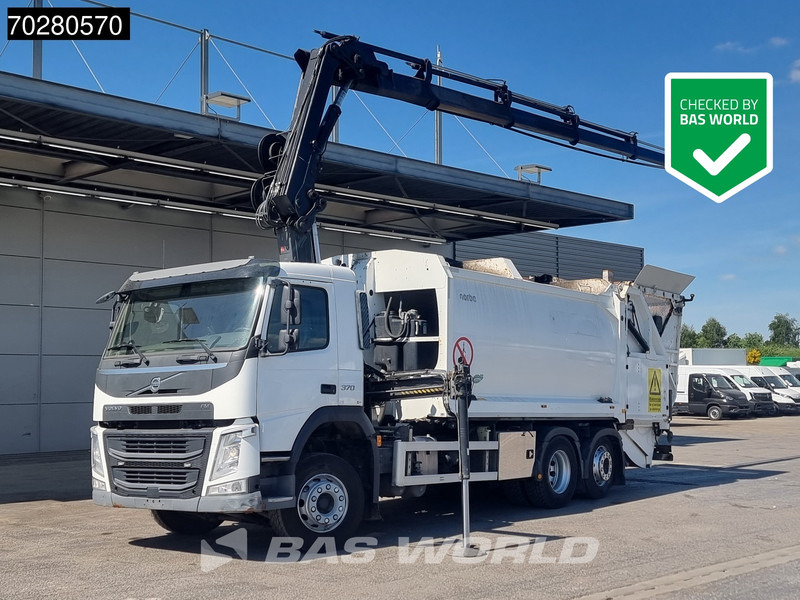 Volvo FM 370 6X2 Hiab X-Hipro 162 Kran GeesinkNorba Lift+Lenkachse VEB Euro 6 - Απορριμματοφόρο: φωτογραφία 1 Volvo FM 370 6X2 Hiab X-Hipro 162 Kran GeesinkNorba Lift+Lenkachse VEB Euro 6 - Απορριμματοφόρο: φωτογραφία 1