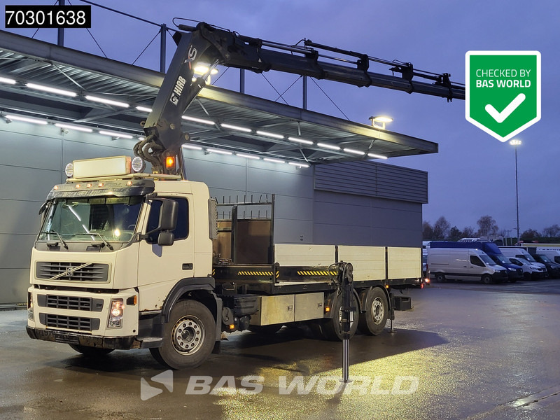 Volvo FM 400 6X2 Hiab 322E-6XS Crane Kran Lift-Axle Automatic Euro 4 - Φορτηγό με ανοιχτή καρότσα, Φορτηγό με γερανό: φωτογραφία 1 Volvo FM 400 6X2 Hiab 322E-6XS Crane Kran Lift-Axle Automatic Euro 4 - Φορτηγό με ανοιχτή καρότσα, Φορτηγό με γερανό: φωτογραφία 1