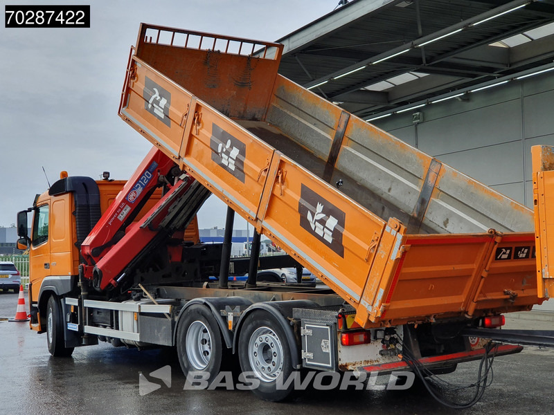 Volvo FM 420 6X2 HMF 2120 K 4 Crane Lift+lenkasche Euro 6 - Φορτηγό ανατρεπόμενο, Φορτηγό με γερανό: φωτογραφία 2 Volvo FM 420 6X2 HMF 2120 K 4 Crane Lift+lenkasche Euro 6 - Φορτηγό ανατρεπόμενο, Φορτηγό με γερανό: φωτογραφία 2