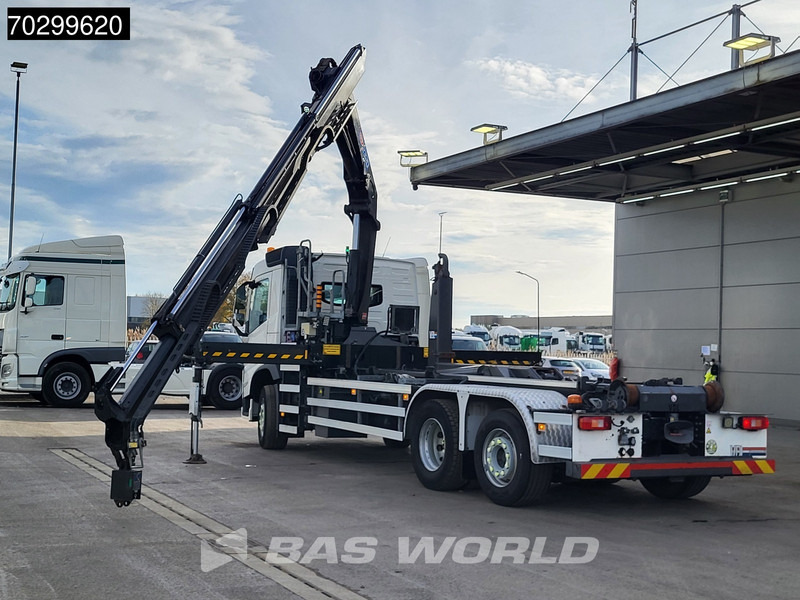Volvo FM 430 FM 6X2 HMF 2320K-RCS Kran Crane + VDL S-21-6200 Lift + Steering Axle - Φορτηγό φόρτωσης γάντζου, Φορτηγό με γερανό: φωτογραφία 5 Volvo FM 430 FM 6X2 HMF 2320K-RCS Kran Crane + VDL S-21-6200 Lift + Steering Axle - Φορτηγό φόρτωσης γάντζου, Φορτηγό με γερανό: φωτογραφία 5