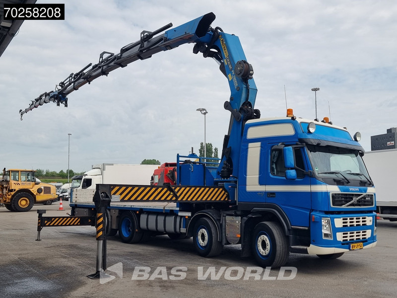Volvo FM 440 8X2 Palfinger PK74002 + JIB + Winch Lift-Lenkachse Euro 5 - Φορτηγό με ανοιχτή καρότσα, Φορτηγό με γερανό: φωτογραφία 3 Volvo FM 440 8X2 Palfinger PK74002 + JIB + Winch Lift-Lenkachse Euro 5 - Φορτηγό με ανοιχτή καρότσα, Φορτηγό με γερανό: φωτογραφία 3