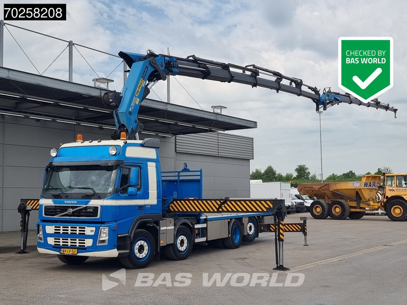 Volvo FM 440 8X2 Palfinger PK74002 + JIB + Winch Lift-Lenkachse Euro 5 - Φορτηγό με ανοιχτή καρότσα, Φορτηγό με γερανό: φωτογραφία 1 Volvo FM 440 8X2 Palfinger PK74002 + JIB + Winch Lift-Lenkachse Euro 5 - Φορτηγό με ανοιχτή καρότσα, Φορτηγό με γερανό: φωτογραφία 1
