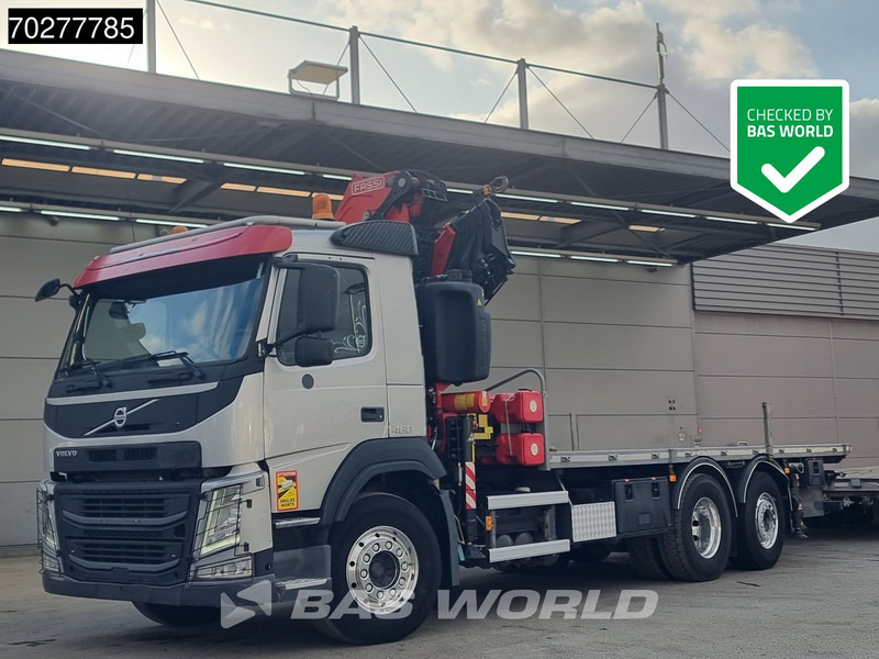Volvo FM 460 6X2 Fassi F365A.2.25 E-Dynamic Retarder Euro 6 Kraan Crane - Φορτηγό με ανοιχτή καρότσα, Φορτηγό με γερανό: φωτογραφία 2 Volvo FM 460 6X2 Fassi F365A.2.25 E-Dynamic Retarder Euro 6 Kraan Crane - Φορτηγό με ανοιχτή καρότσα, Φορτηγό με γερανό: φωτογραφία 2