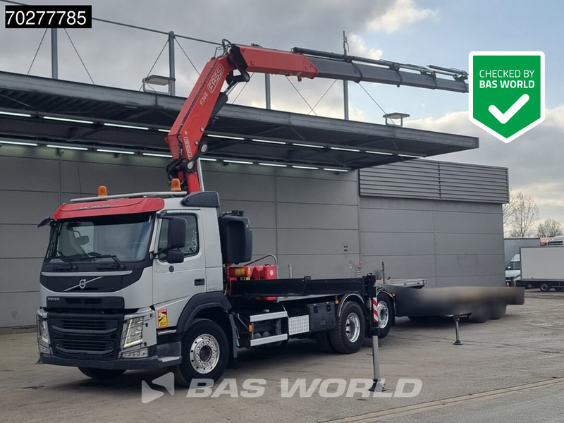 Volvo FM 460 6X2 Fassi F365A.2.25 E-Dynamic Retarder Euro 6 Kraan Crane - Φορτηγό με ανοιχτή καρότσα, Φορτηγό με γερανό: φωτογραφία 1 Volvo FM 460 6X2 Fassi F365A.2.25 E-Dynamic Retarder Euro 6 Kraan Crane - Φορτηγό με ανοιχτή καρότσα, Φορτηγό με γερανό: φωτογραφία 1