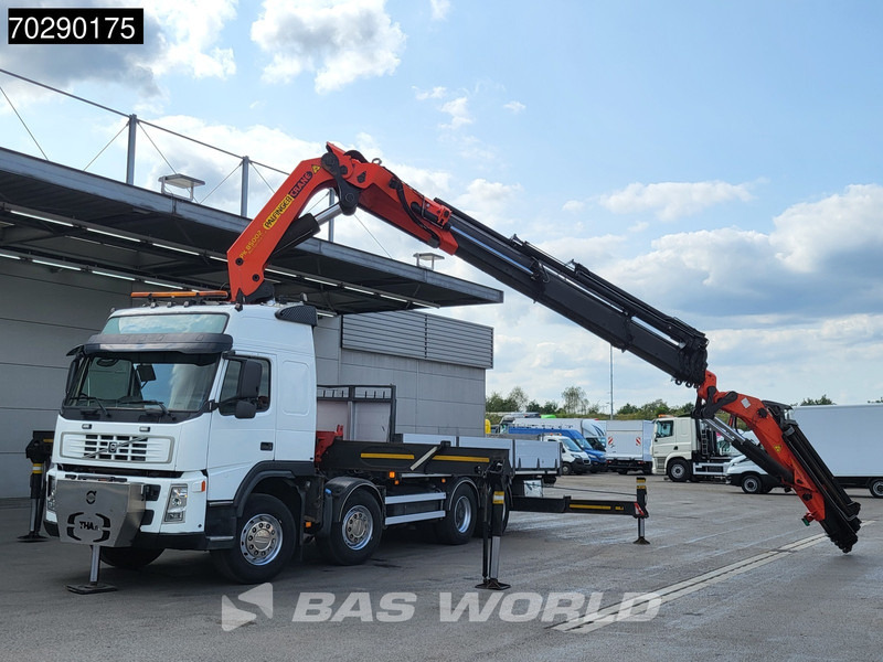 Volvo FM 480 8X2 Palfinger PK85002 Crane+Jib Lifting-Axle Big-Axle Automatic Euro 4 - Φορτηγό με ανοιχτή καρότσα, Φορτηγό με γερανό: φωτογραφία 5 Volvo FM 480 8X2 Palfinger PK85002 Crane+Jib Lifting-Axle Big-Axle Automatic Euro 4 - Φορτηγό με ανοιχτή καρότσα, Φορτηγό με γερανό: φωτογραφία 5